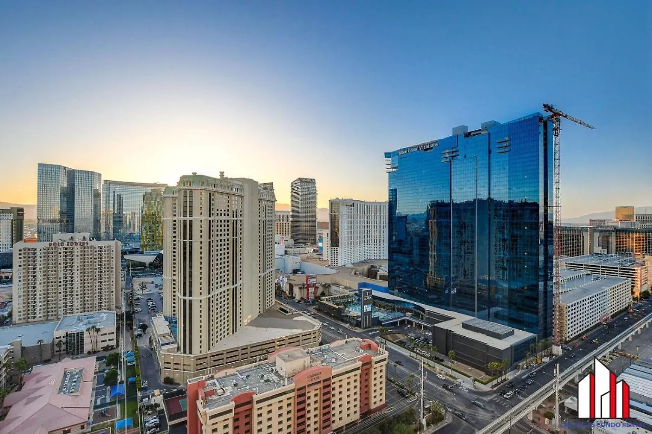 Mgm Signature-28-705 F1 Track & Strip View Balcony Las Vegas Holiday home