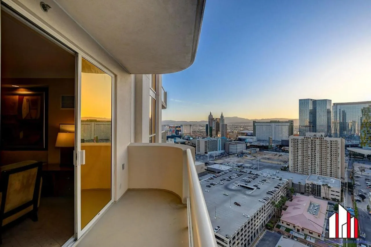 Mgm Signature-28-705 F1 Track & Strip View Balcony Las Vegas