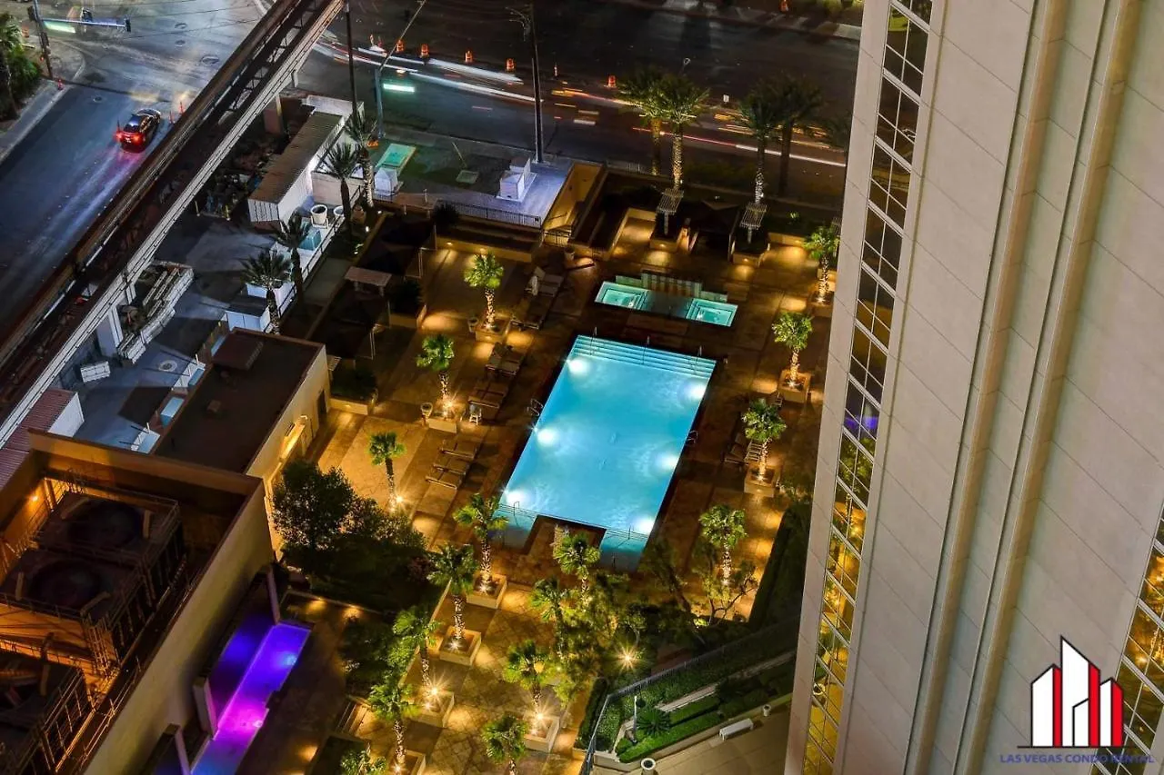 Mgm Signature-28-705 F1 Track & Strip View Balcony Las Vegas Holiday home